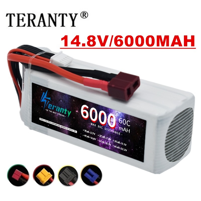 4S Lipo Battery 14.8V 6000Mah - 6000mAh Lipo 14.8V pil 4S 6000mah