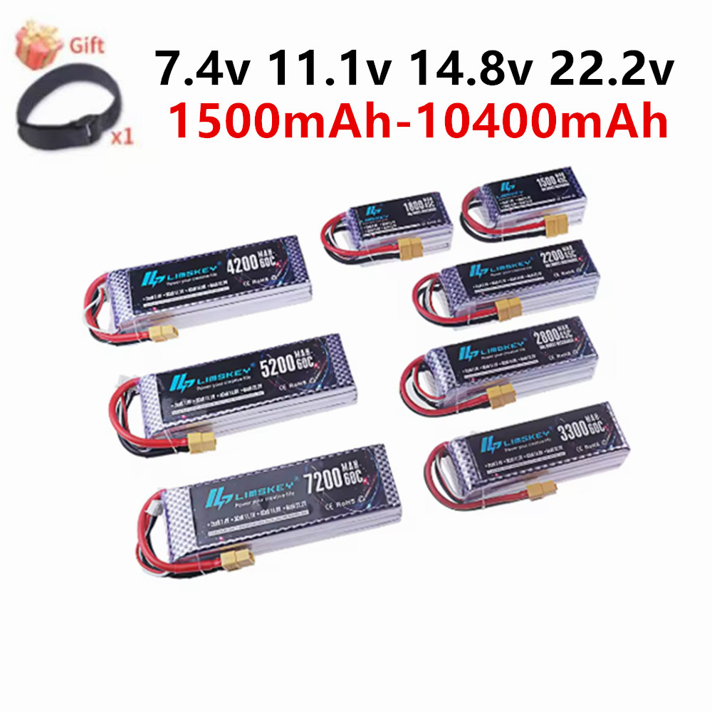 4S Lipo Battery 14.8V 6000Mah - Lipo Pil 2S 3S 4S 6S