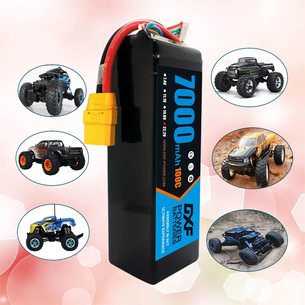 DXF 6S Lipo Pil 22.2V 7000mAh  - 6S Lipo Battery 22.2V 5000Mah incelemesi ve fiyatı