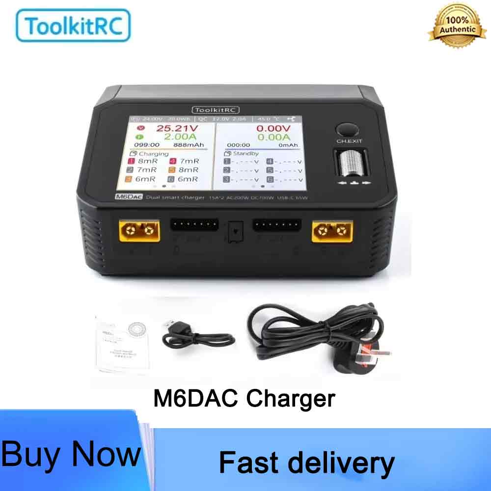 ToolkitRC M6DAC Akıllı Dengele - Toolkitrc M6Dac Smart Charger incelemesi ve fiyatı
