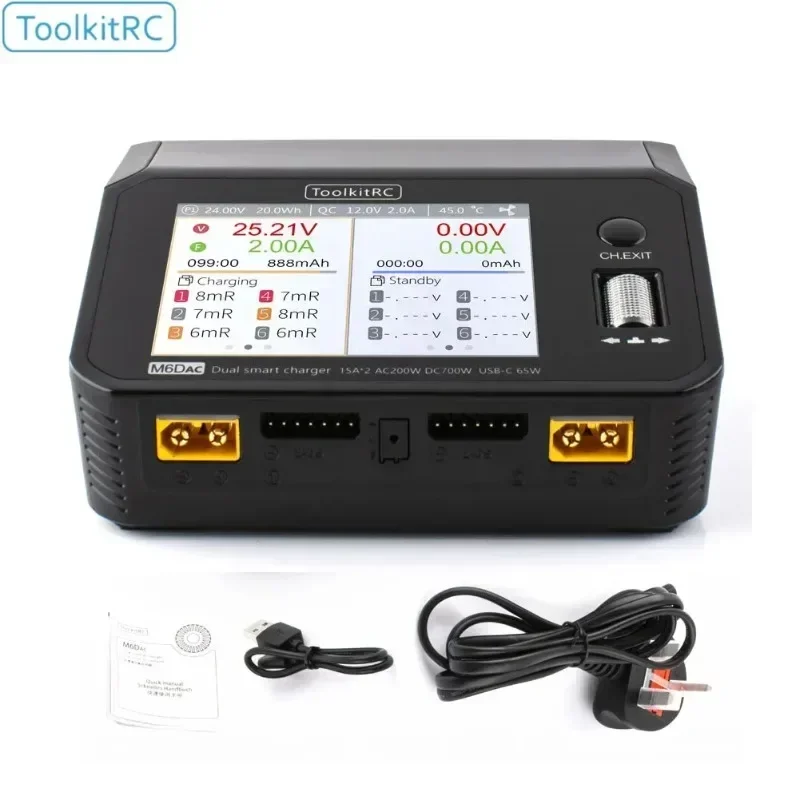 ToolkitRC M6DAC Akıllı Dengele - Toolkitrc M6Dac Smart Charger incelemesi ve fiyatı